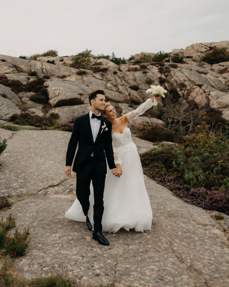 Couple at golden hour