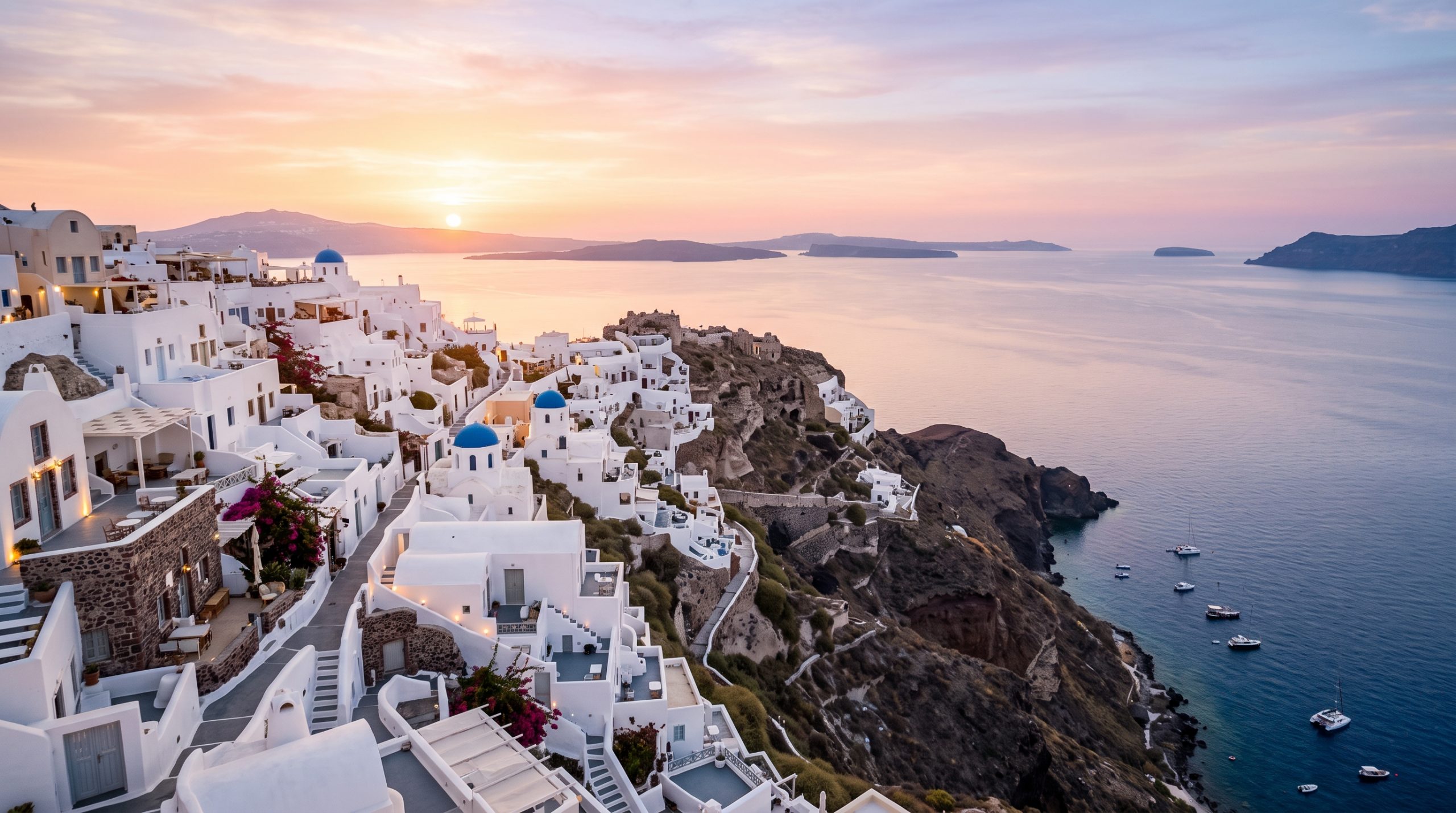 Santorini Elopement Photographer and Videographer