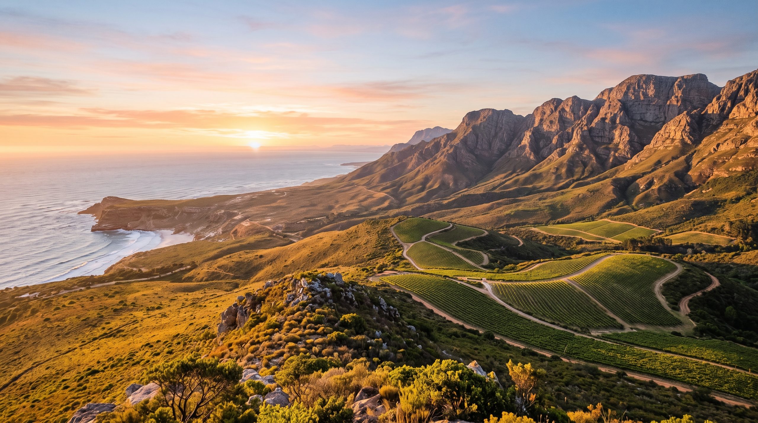 Coast, Winelands and Safari: Eloping in South Africa