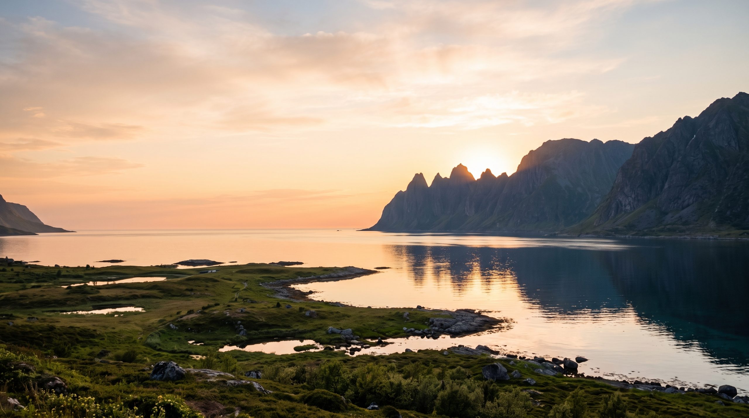 1am Ceremonies Under the Lofoten Midnight Sun
