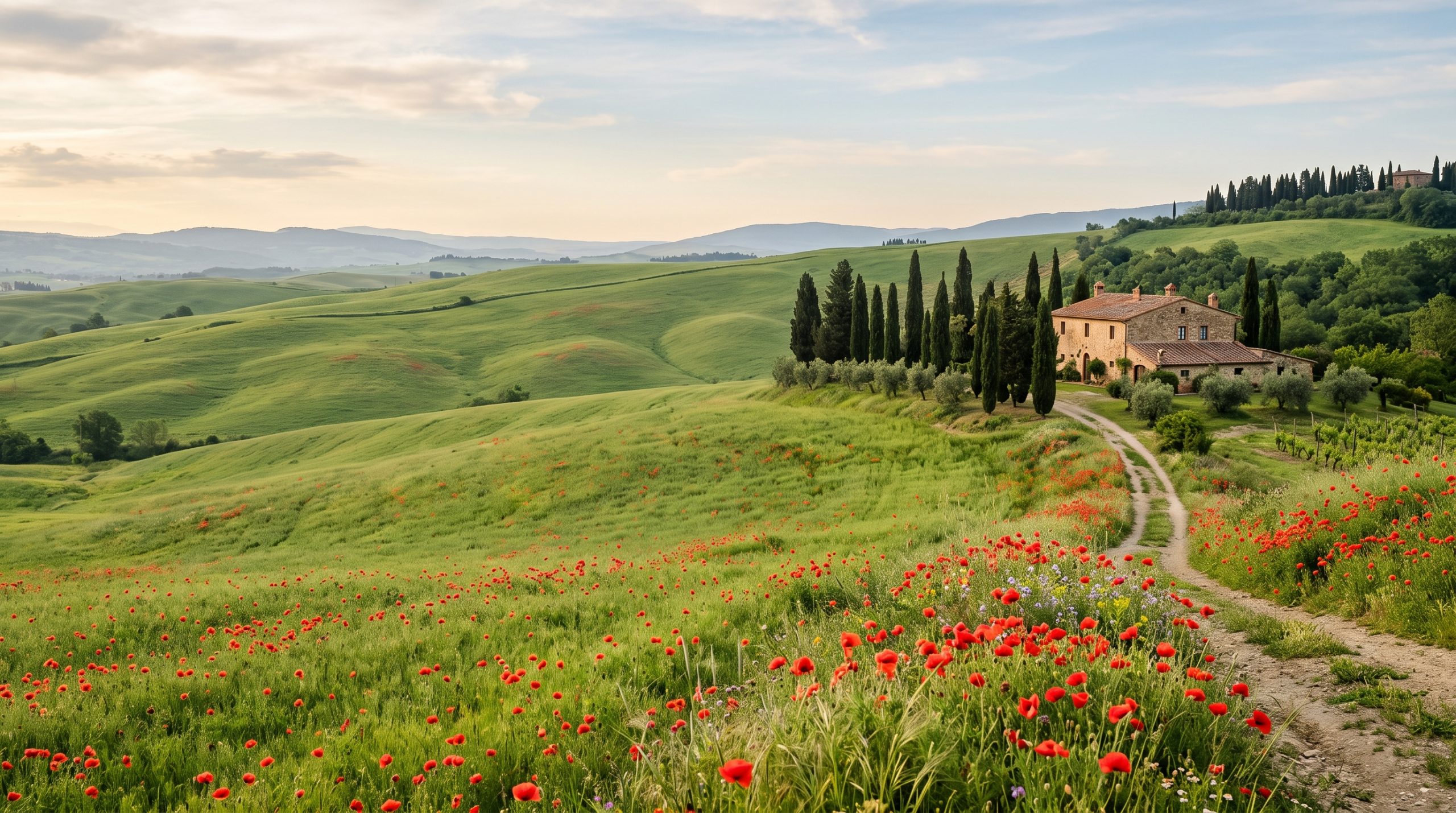 Poppy Season in Tuscany: Eloping in April or May