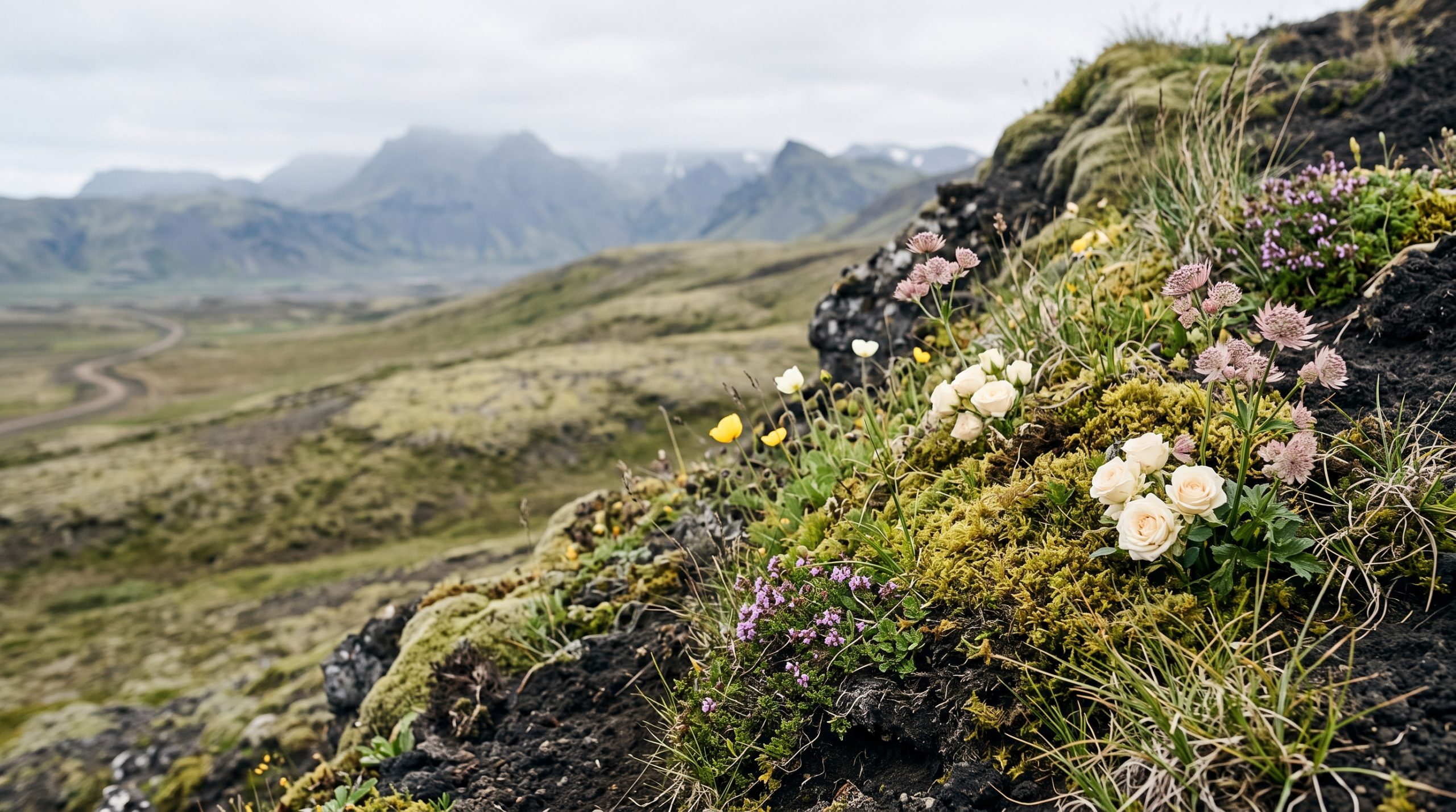 Iceland Wedding Flowers: Grown, Flown, or Wild